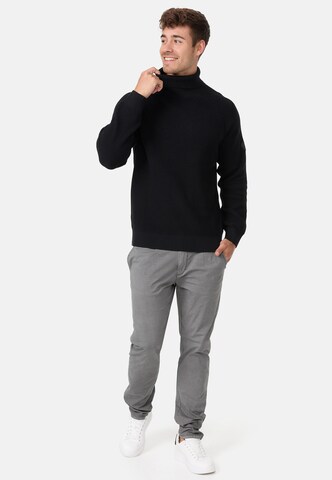INDICODE JEANS Sweater 'Harlan' in Black
