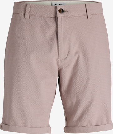 purpurinė JACK & JONES Standartinis „Chino“ stiliaus kelnės 'JPSTFURY': priekis