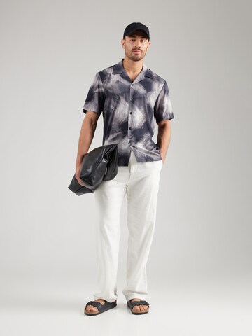 Regular fit Camicia 'SLHREGAIR' di SELECTED HOMME in nero