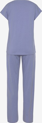 s.Oliver Pyjama in Blau: zadná strana