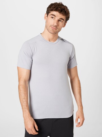 ADIDAS SPORTSWEAR - Camiseta funcional 'Designed for Training' en gris: frente