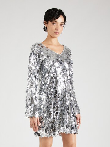 Moves Cocktail dress in Silver: front