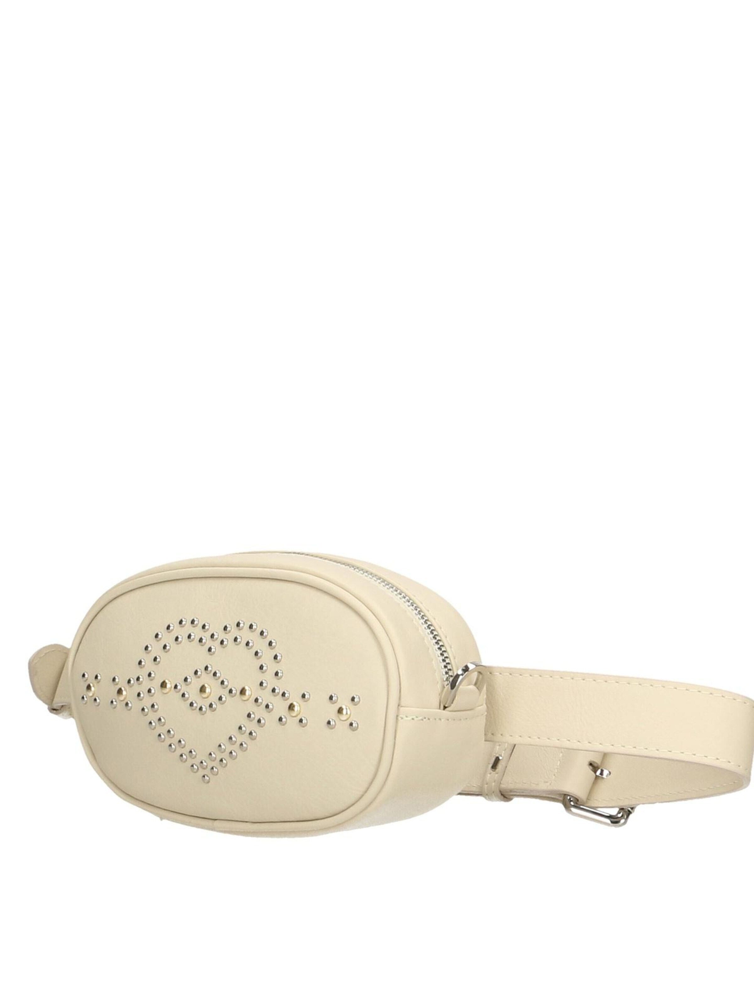 Marsupio 'Marsupio donna pelle sauvage con borchie cuore Made in Italy' di Gave Lux in beige