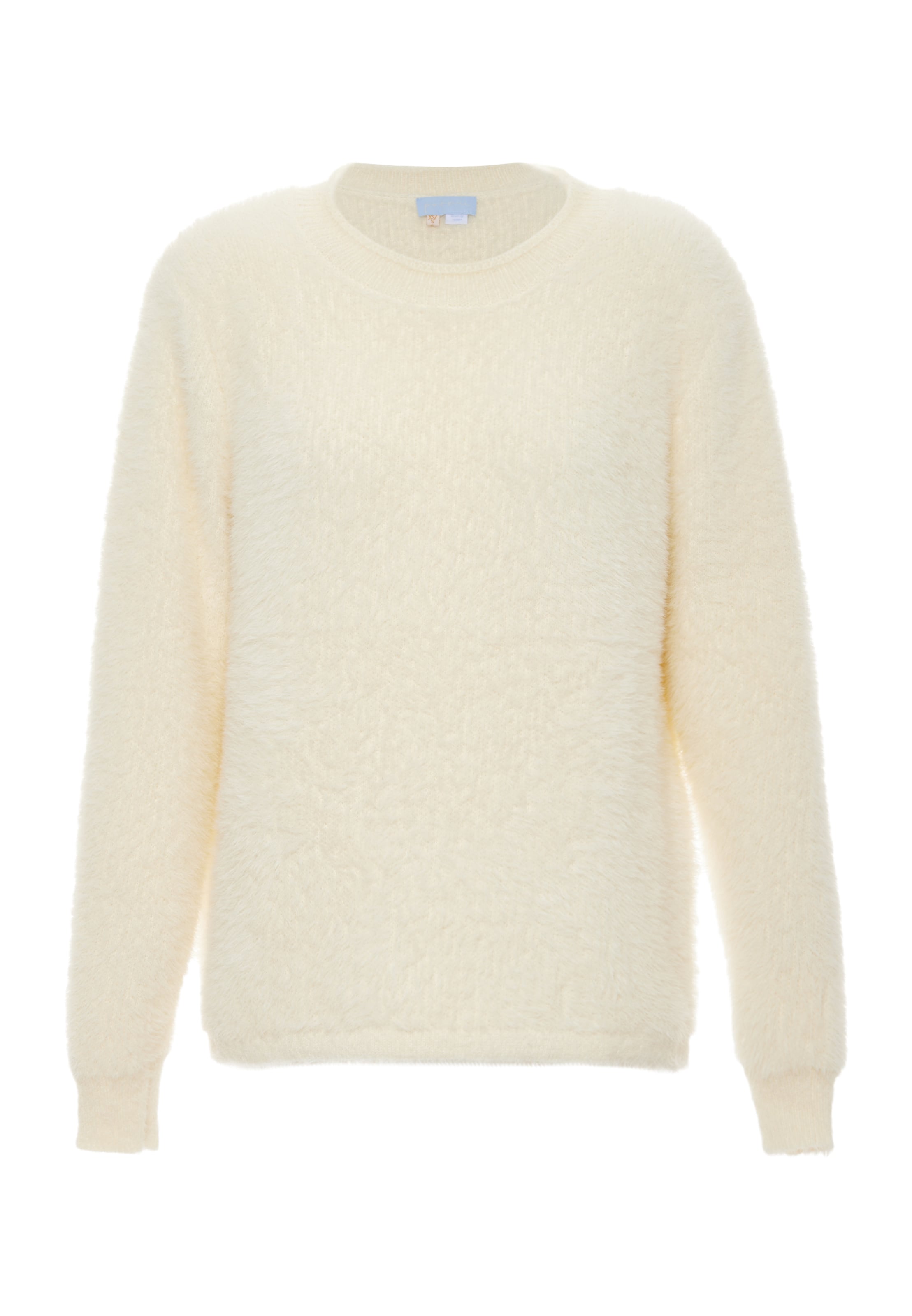 Poomi Sweater in White: front
