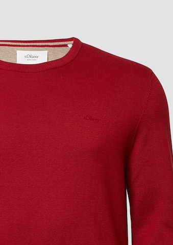 s.Oliver Sweater in Red