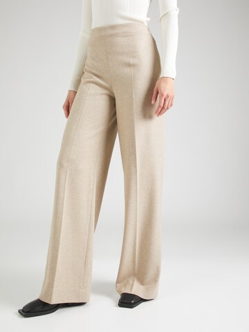 Wide leg Pantaloni con piega frontale 'BEFORE' di DRYKORN in beige: frontale