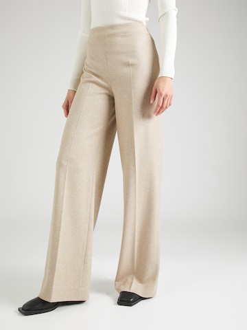 DRYKORN Wide leg Pantalon 'BEFORE' in Beige: voorkant