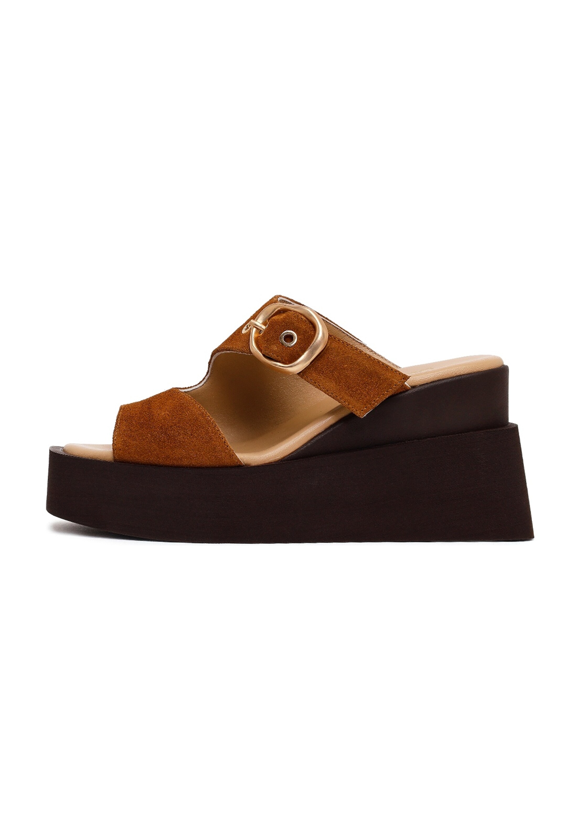 Mule Derimod en marron