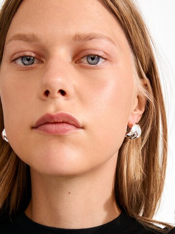 PilgrimNaušnice 'Johnnie' - srebro boja