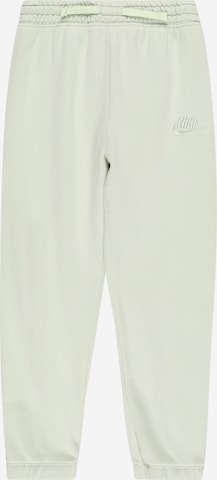 Nike Sportswear Loose fit Pants in Green: front