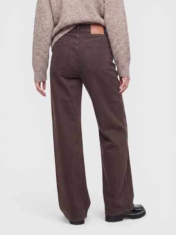 everly® Szeroka nogawka Jeansy w kolorze brązowy