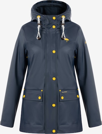 Schmuddelwedda Between-Season Jacket in Blue: front