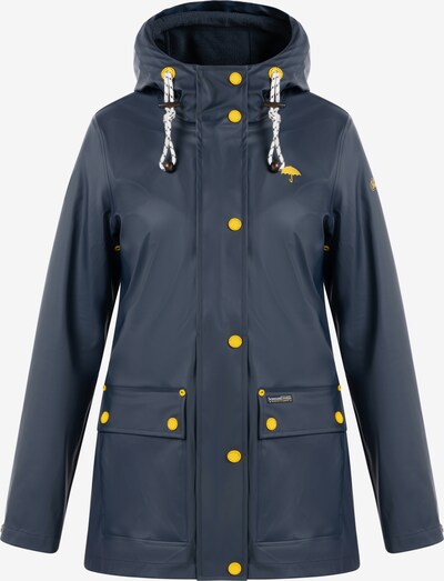 Schmuddelwedda Jacke in marine / gelb, Produktansicht
