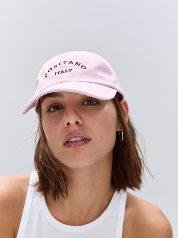 Pull&Bear Keps i rosa