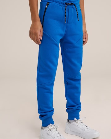 WE Fashion - regular Pantalón en azul: frente