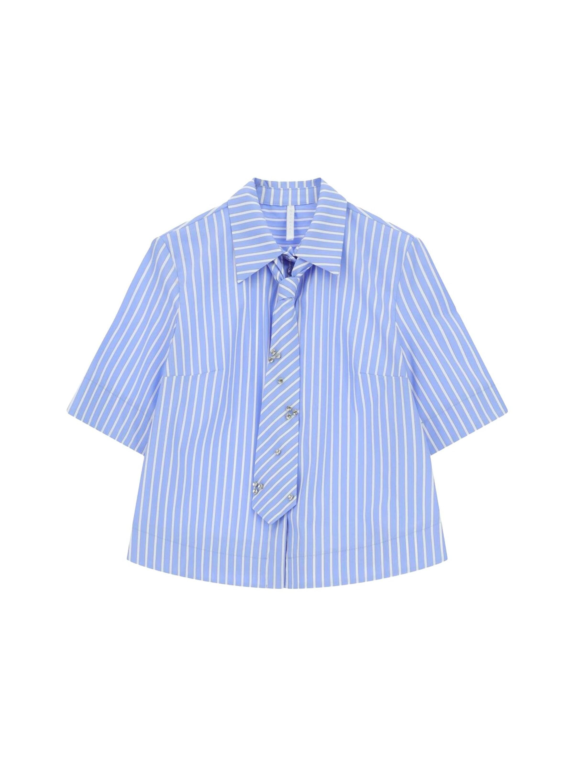 IMPERIAL Blus 'CAMICIA' i M i cyanblå, Produktvy