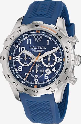 NAUTICA Analoog horloge in Zilver: voorkant