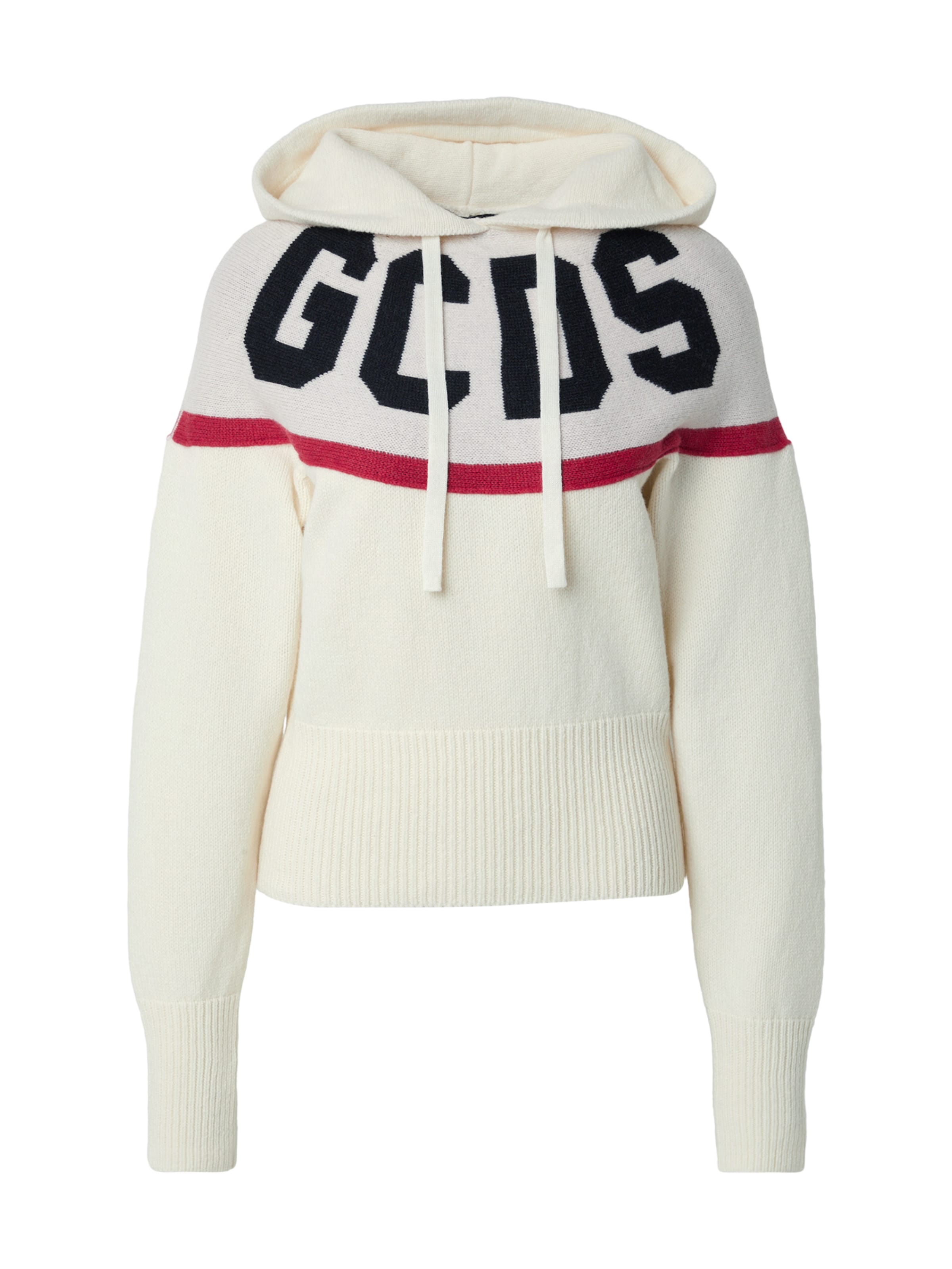 Pull-over GCDS en blanc : devant