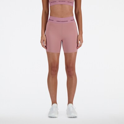 new balance Pantalon de sport 'Sleek 5' en rose ancienne / noir, Vue avec produit