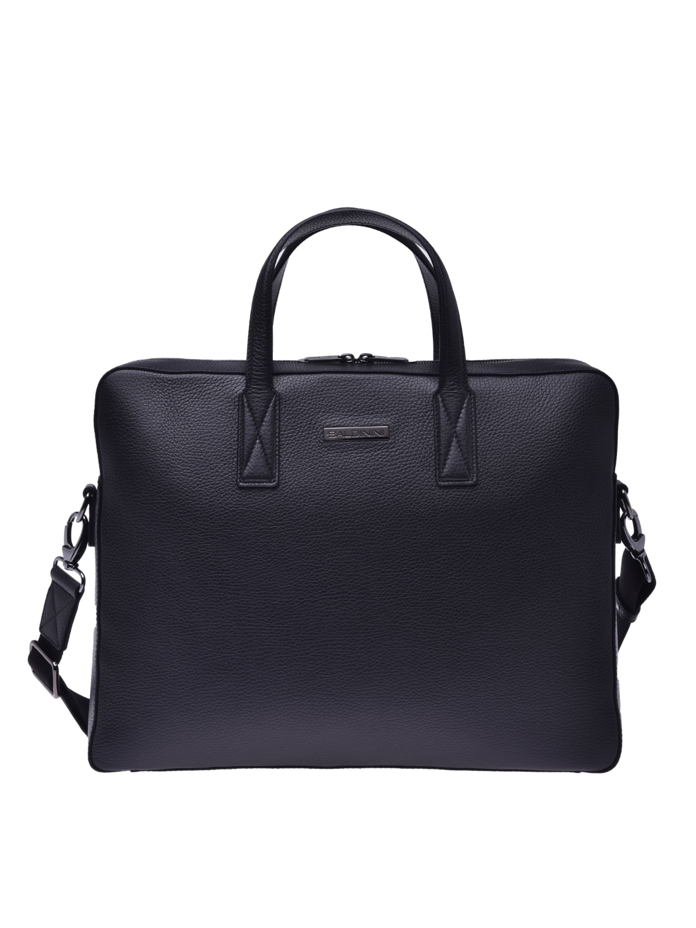 BALDININI Document bag in Black: front
