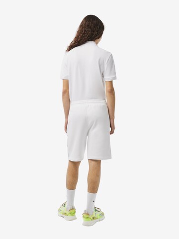 LACOSTE Regular Broek in Wit