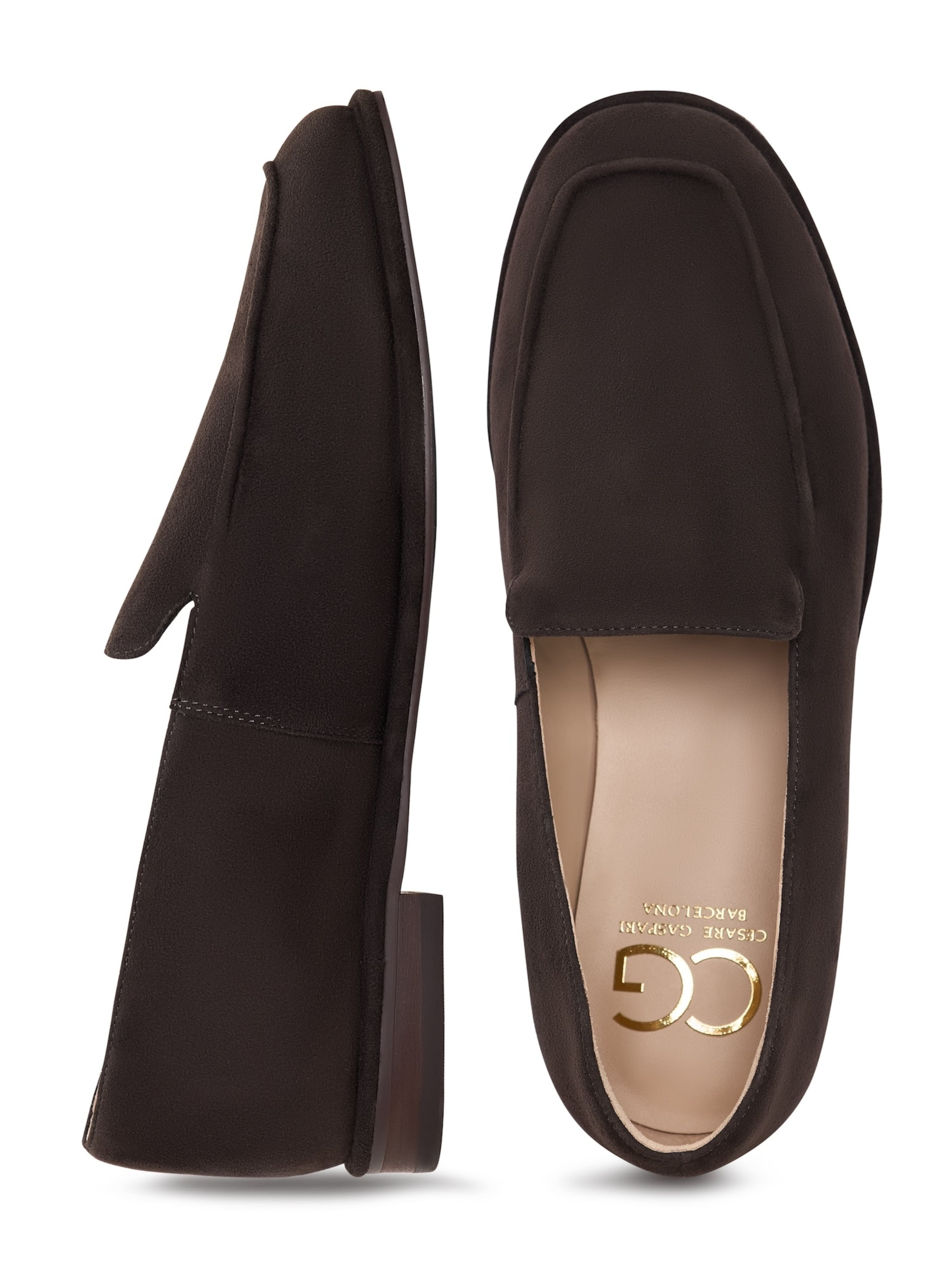 Chaussure basse CESARE GASPARI en marron