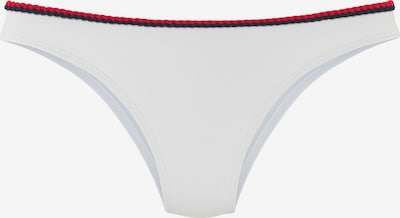 Slip costum de baie s.Oliver pe bleumarin / roșu / alb, Vizualizare produs