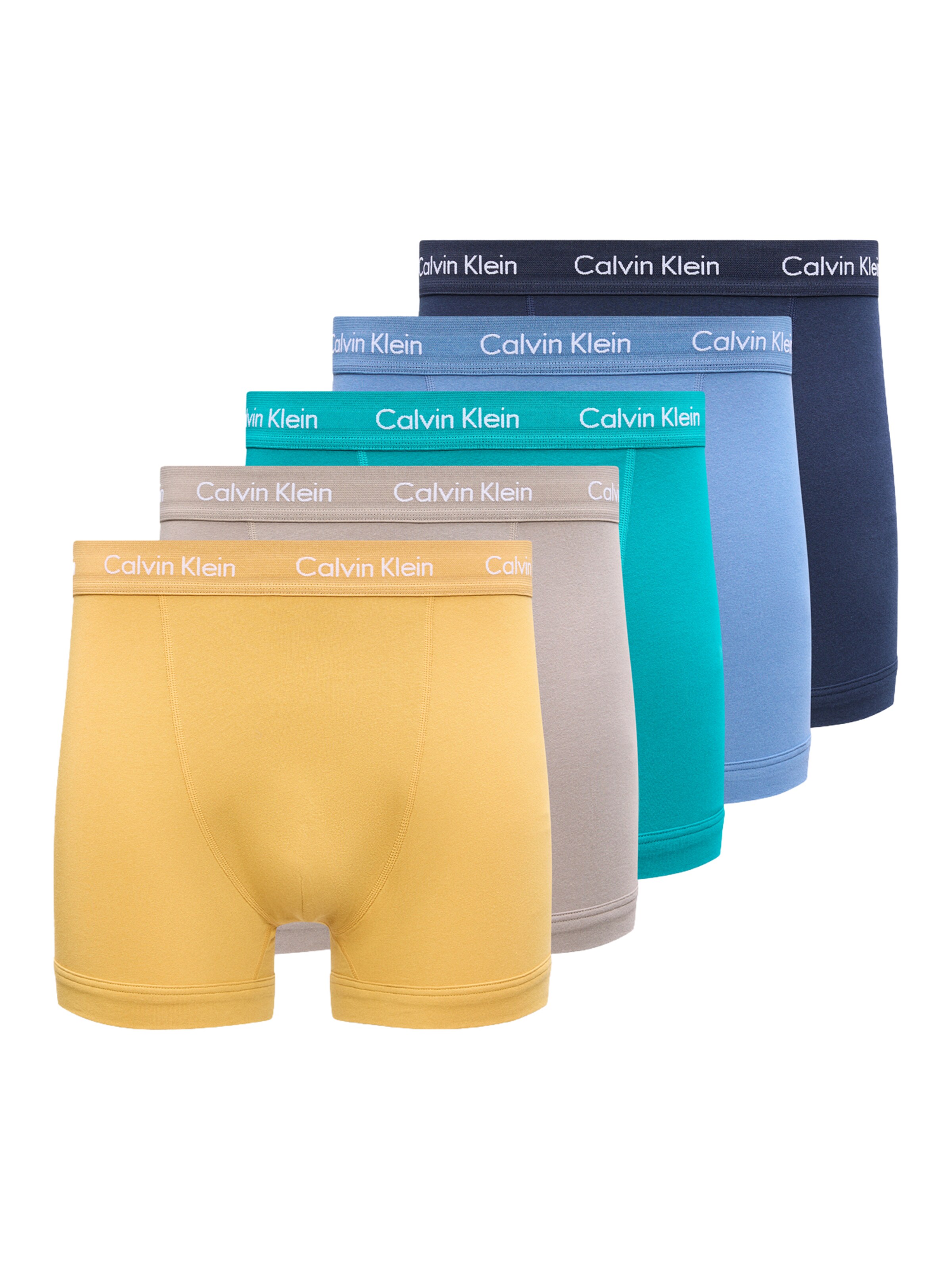 Calvin Klein Underwear Шорты Боксеры в Бежевый: спереди
