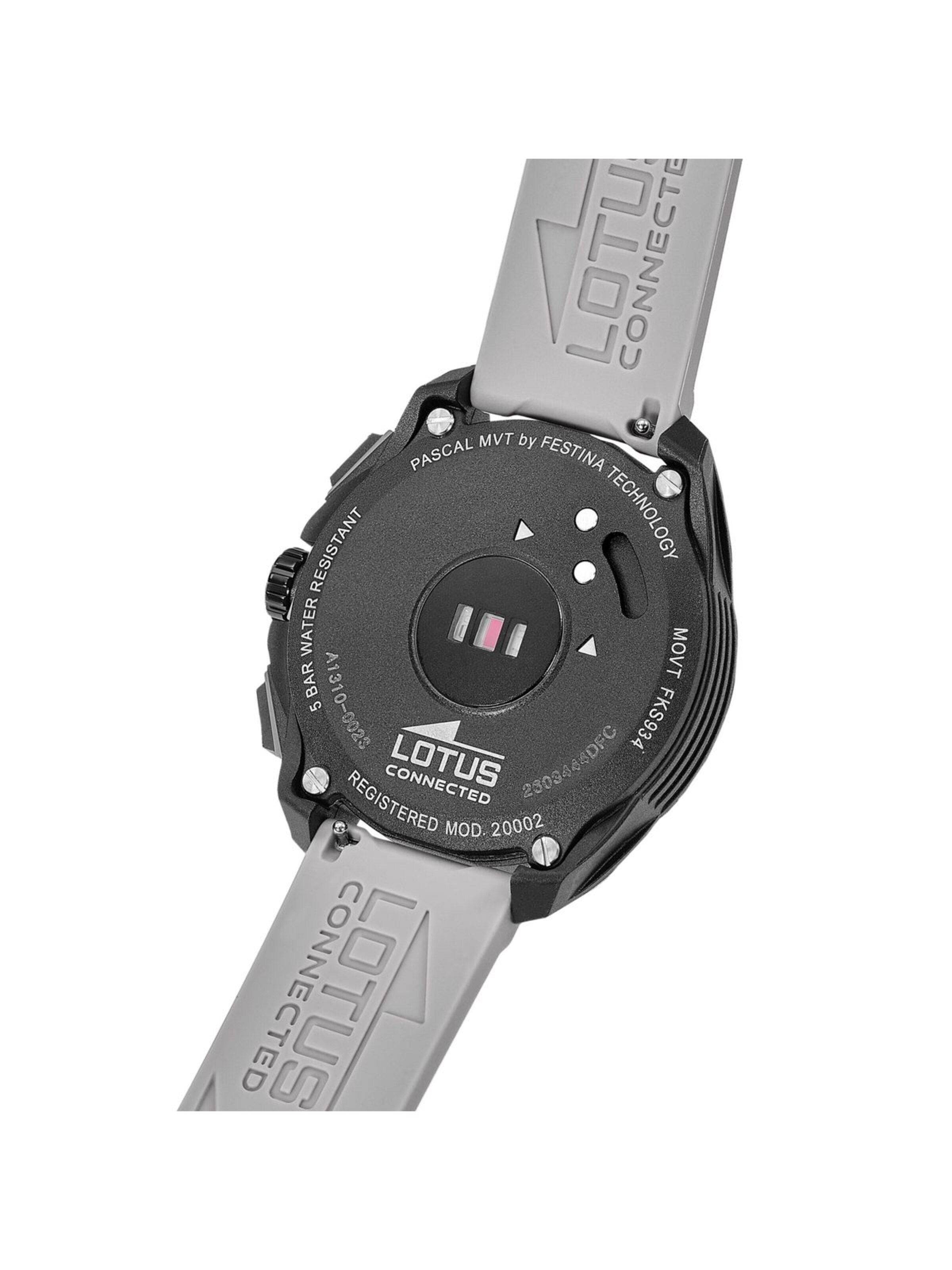 Montre digitale Lotus en gris