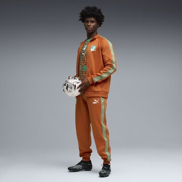 PUMA Trainingsjacke 'Elfenbeinküste King Anthem' in Braun