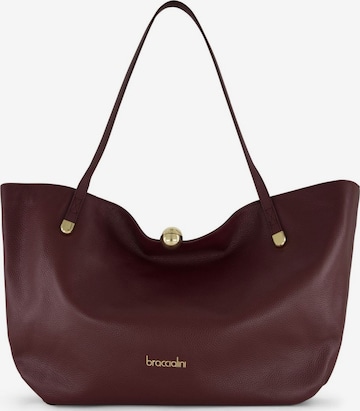 Braccialini - Shopper 'Ariel' en rojo: frente