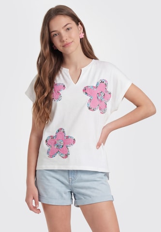 MYMO Blouse in White: front
