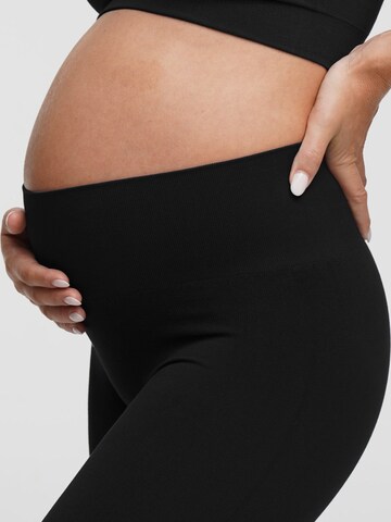 Skinny Leggings 'Seamless Umstandsleggings' cfab (formerly creamy fabrics) en noir