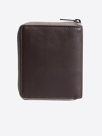 VARGU Portemonnaie ' ' WENS 1-A mono '' in Braun