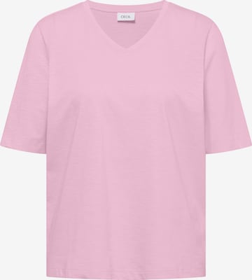 CECIL T-Shirt in Pink: Vorderseite