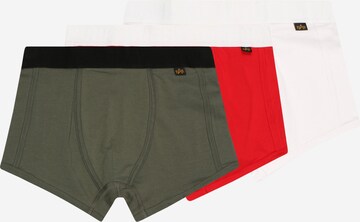 ALPHA INDUSTRIES Boxerky – mix barev: přední strana