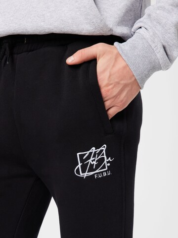 FUBU Tapered Pants in Black