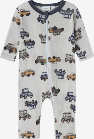 NAME IT - Pijama en gris: frente