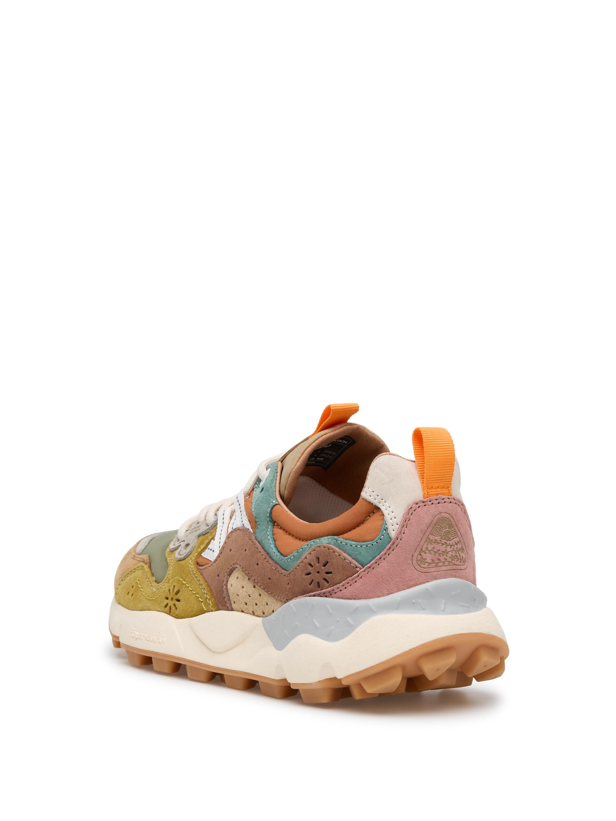 Baskets basses 'YAMANO 3 UNI' Flower Mountain en marron