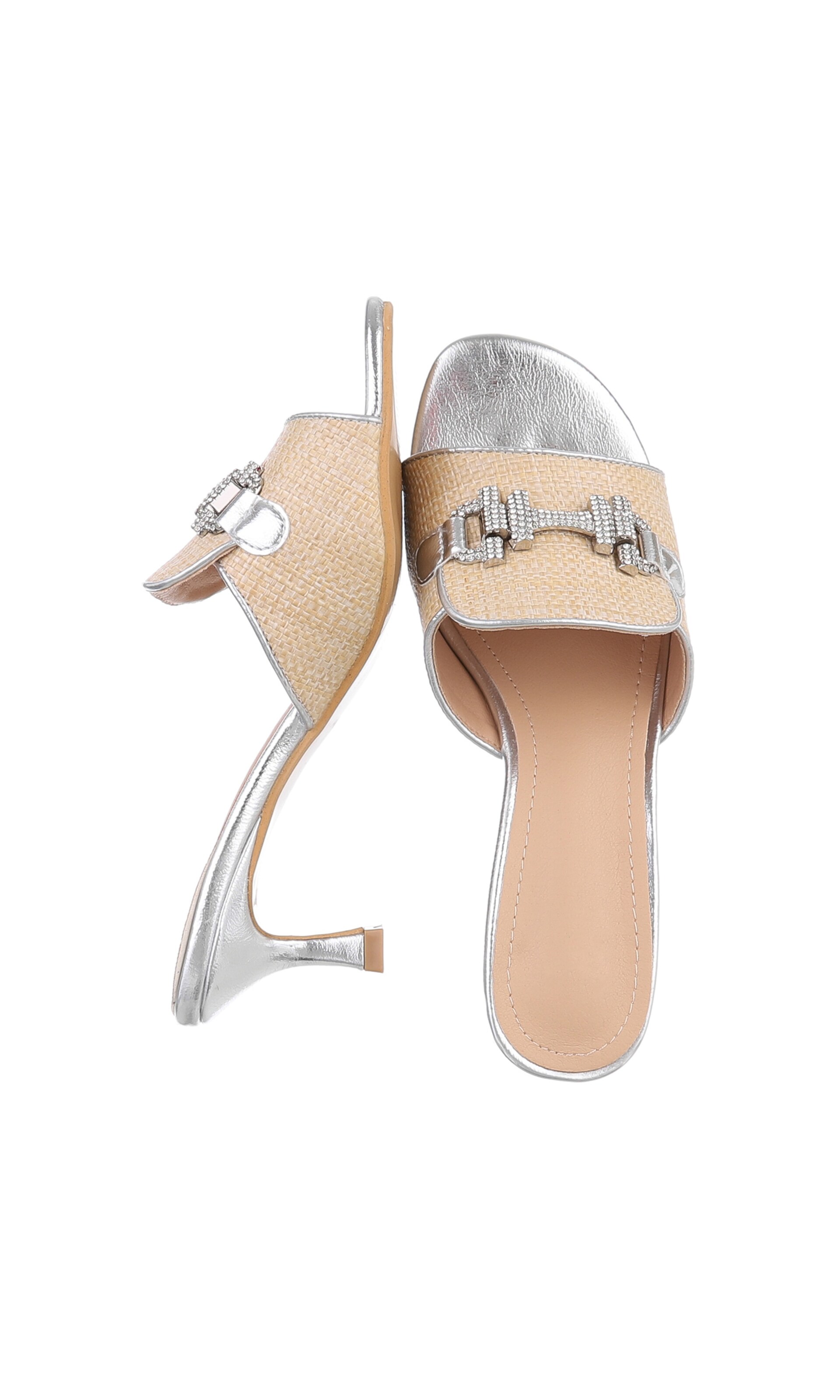 Ital-Design Pantolette in Beige