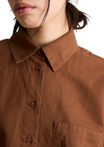 Marc O'Polo DENIM Bluse in Braun