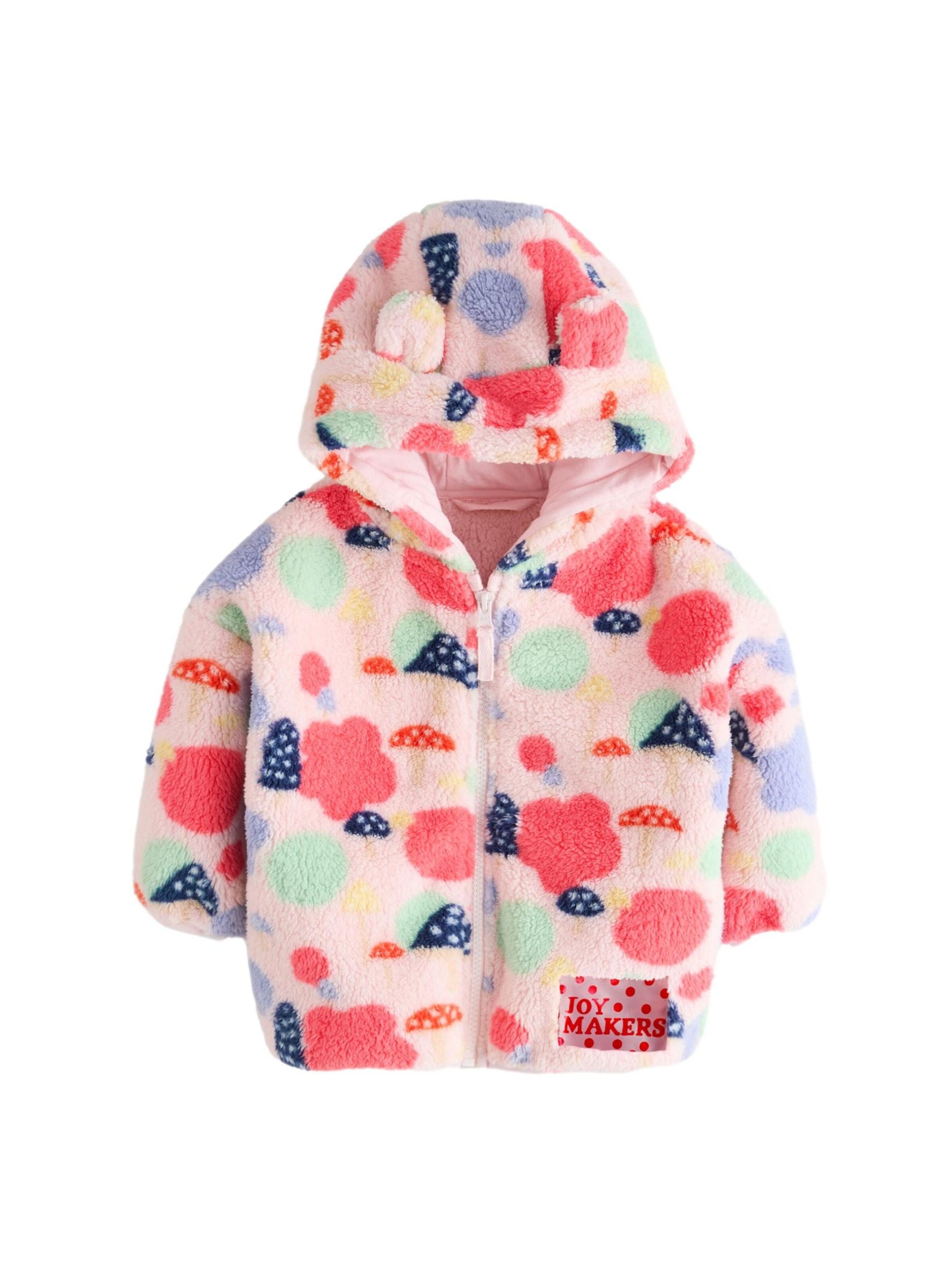 Next Between-season jacket in Pink: front