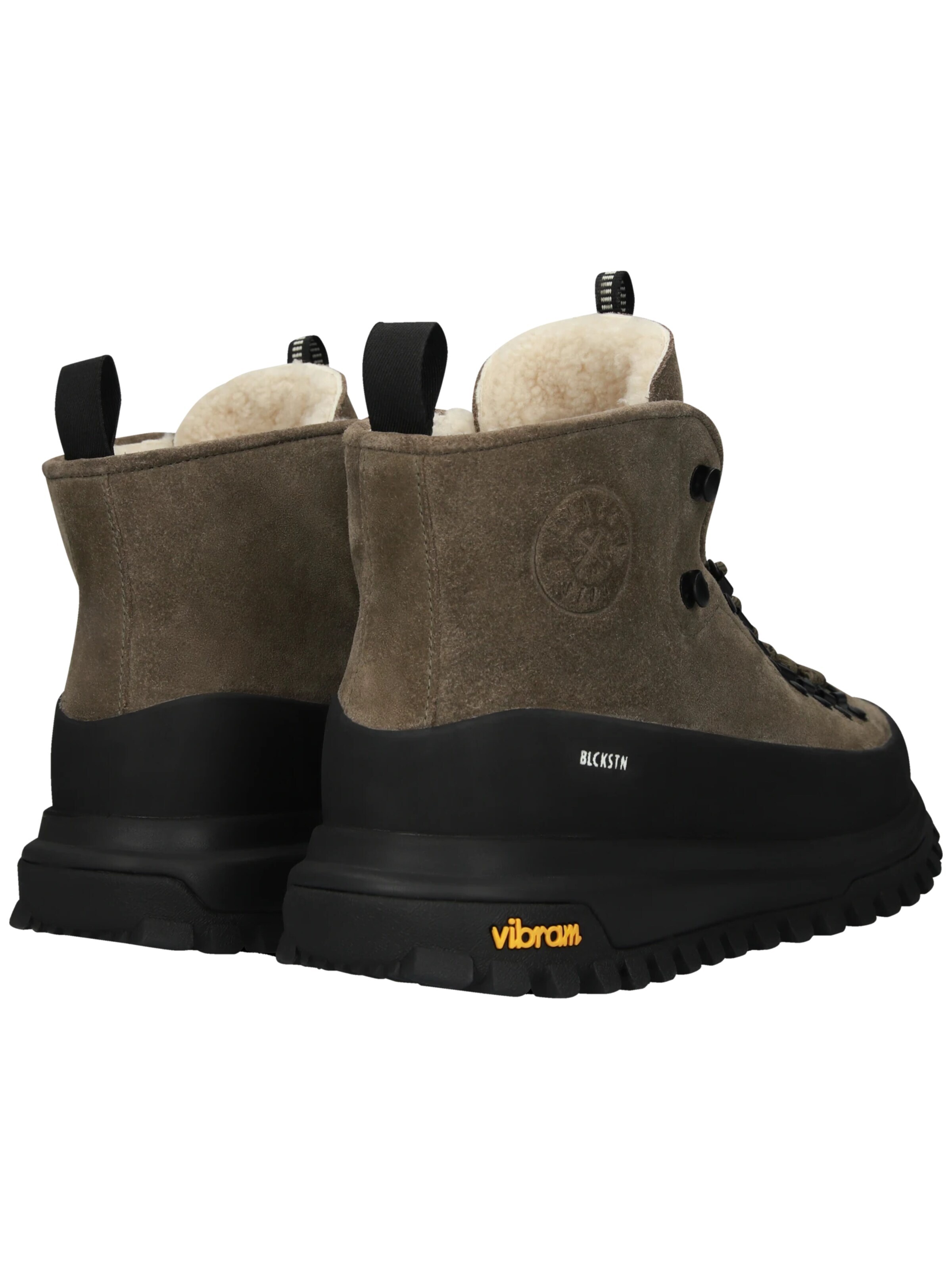 Boots stringati 'V-Markhah - CG021' di BLACKSTONE in verde