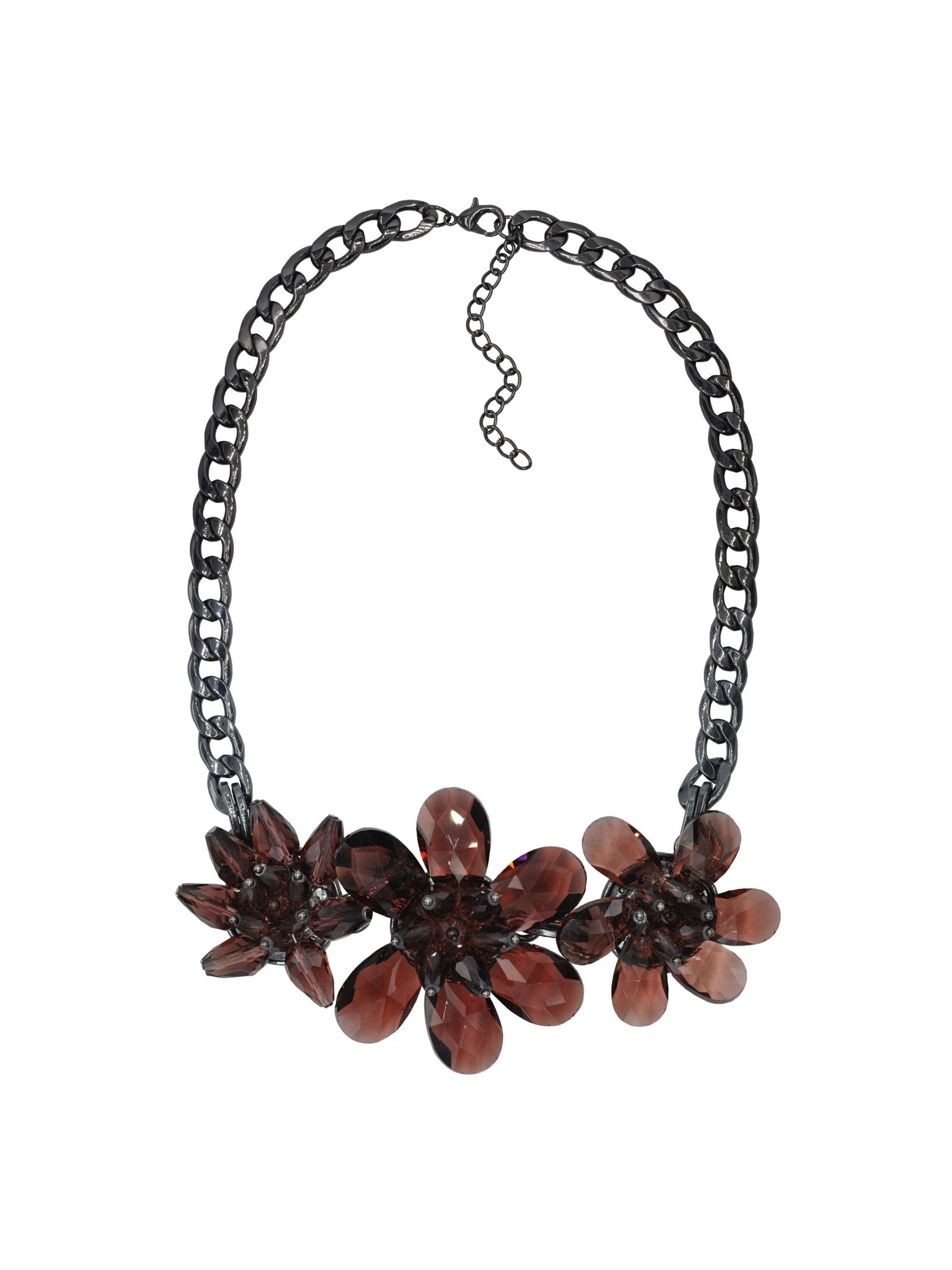 Steuer Kette in Schwarz: Vorderseite