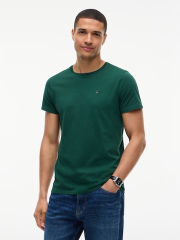 Tommy Jeans Μπλουζάκι σε πράσινο: μπροστά