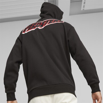 PUMA Athletic Sweatshirt 'Scuderia Ferrari Race Garage' in Black