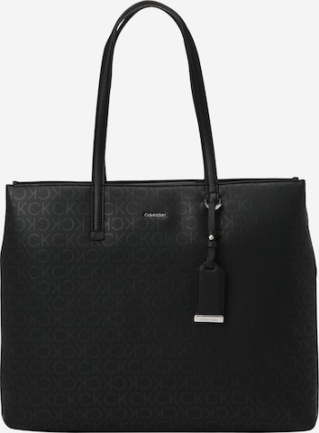 Shopper di Calvin Klein in nero: frontale