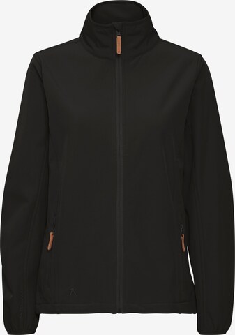 North Bend Between-Season Jacket 'Corrina' in Black: front