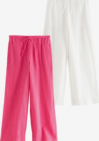 Next Wide Leg Housut värissä vaaleanpunainen: etupuoli