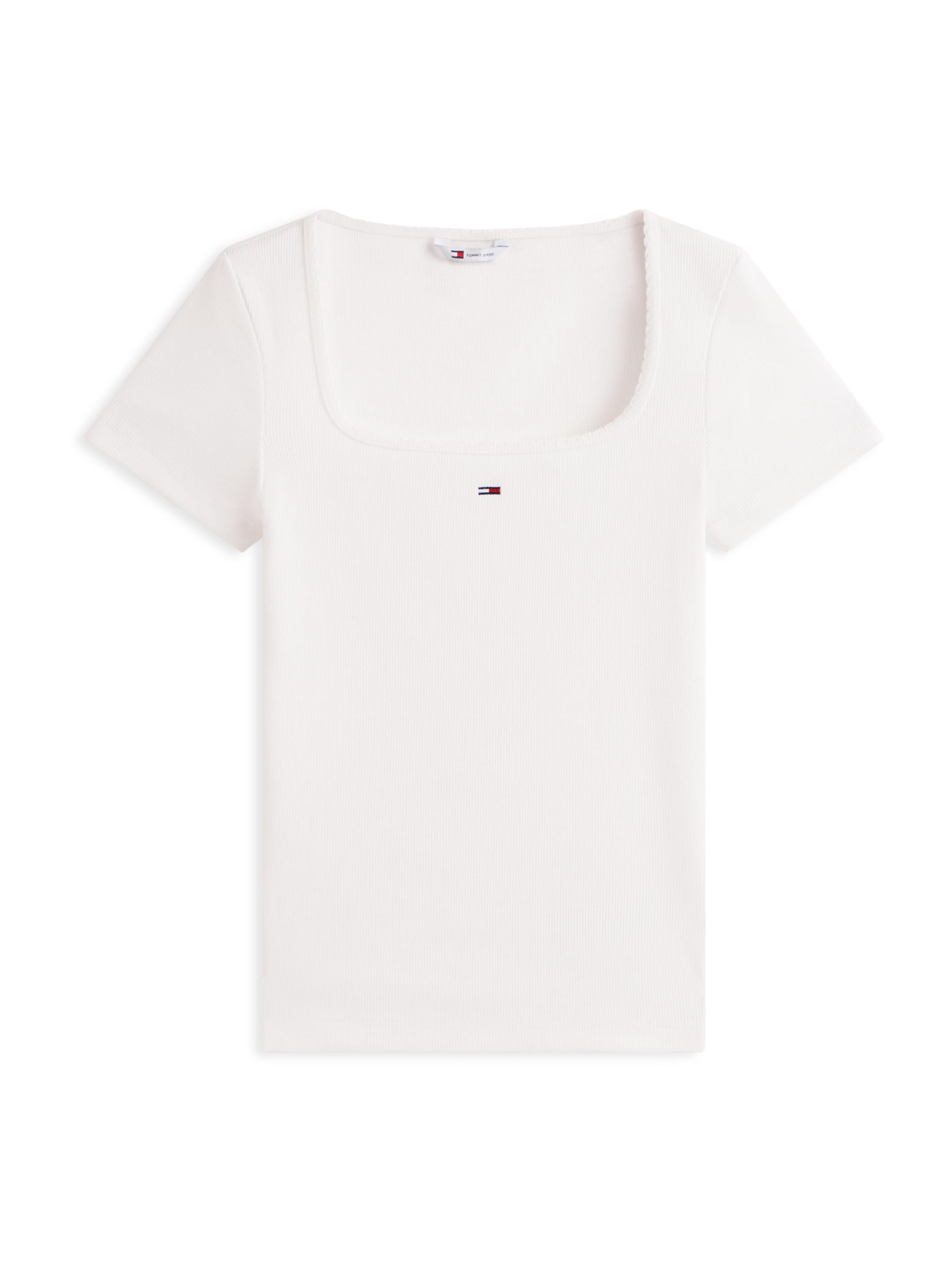 smėlio Tommy Jeans Marškinėliai: priekis